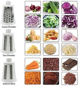 Cheese Grater with Handle Cheese Shredder <b>Vegetable</b> Grader Slicer Cutting <b>for</b> Kitchen Gift with Bonus Storage Box - Product Image 3