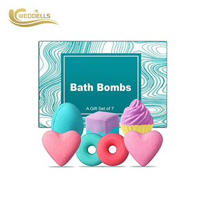 Packaging personalizzato frizzante bombe da bagno regalo di festa set sfera del bagno bombe da bagno - Product Image 5