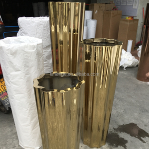 <span class=keywords><strong>Vase</strong></span> décoratif <span class=keywords><strong>de</strong></span> luxe pour la maison, grand <span class=keywords><strong>vase</strong></span> à plantes en acier doré, <span class=keywords><strong>pot</strong></span> <span class=keywords><strong>de</strong></span> fleurs doré <span class=keywords><strong>de</strong></span> 5 pieds, <span class=keywords><strong>vase</strong></span> <span class=keywords><strong>de</strong></span> sol pour l'intérieur et l'extérieur - Product Image 3