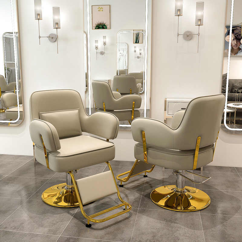 High End Leather Barber Salon Chair