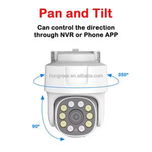 Hongnaer Two Way Audio 3MP Waterproof Home RJ45 Wireless Network CCTV <strong>IP</strong> <strong>Bullet</strong> <strong>Camera</strong> Outdoor PTZ POE Security <strong>IP</strong> <strong>Camera</strong> - Product Image 2