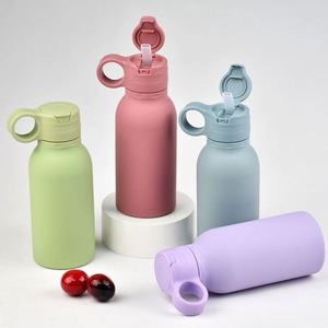 9 Colors Water Bottle With Hinged <b>Cap</b> Minimalist Design for Outdoor Camping <b>Hiking</b> Unisex Bpa Free Reusable - Product Image 5