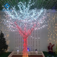 Anpu Beleuchtung Warmweiße LED-Baummotivleuchte IP65 Wasserdicht CRI90 Außen- und Festdekoration für Weihnachten & Halloween