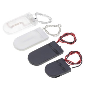 Caja para Batería de Botón CR2032 con Cableado, Tapa Abatible e Interruptor - Product Image 4