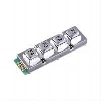 Custom Full Metal Aluminum Zinc Alloy Mechanical Keyboard Keycaps Buttons Alloy