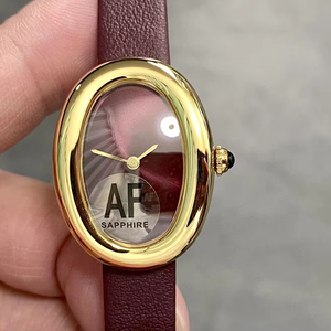 Luxury Super Quality Women's Waterproof AFFactory Swiss Quartz Gold New Beautiful Women Bathtub <b>Watch</b> - Product Image 1