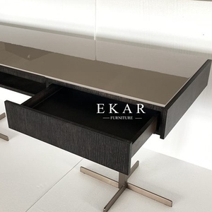 Đồ Nội Thất Văn Phòng Hiện Đại Mới Nhất Bàn Văn Phòng Thiết Kế Sang Trọng Bàn Văn Phòng Màu Trắng - Product Image 5