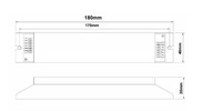 Kit de conversion d'onduleur d'urgence pleine puissance pour module d'éclairage à tube LED et driver de secours