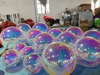 Produits les plus vendus : Boule miroir gonflable en PVC, décoration de mariage, boule miroir géante gonflable