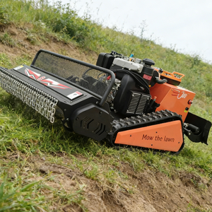 Nouvelle Tondeuse à Gazon Télécommandée Sans Fil 2026 avec <span class=keywords><strong>Moteur</strong></span> <span class=keywords><strong>Loncin</strong></span> 800/1000mm, Faucheuse à Fléaux à Rayon de Braquage Zéro, Certifiée CE EPA, En Stock, Livraison Rapide - Product Image 2