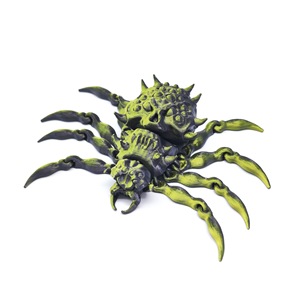 Ein furchterregendes und innovatives 3D-gedrucktes Spinnenmodell SDK30 mit beweglichen Gelenken und PLA-Material mit lasergradiertem Finish - Product Image 4