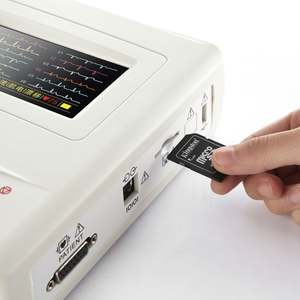 Eletrocardiógrafo Portátil de 3 Canais, Máquina de EKG <span class=keywords><strong>ECG</strong></span> de <span class=keywords><strong>12</strong></span> e 15 Derivações - Product Image 2