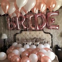 5 ballons en feuille d'aluminium dorés rose de 32 pouces, durables et écologiques, pour décorations de mariage et de la Saint-Valentin