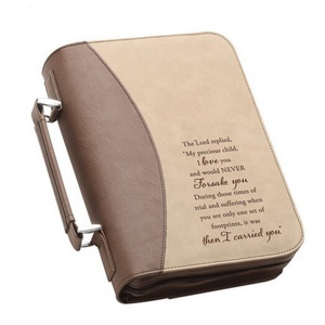 Funda de Biblia Personalizada Boshiho, Funda de Cuero para Libros con Cierre, Funda de Biblia para Regalos Promocionales - Product Image 5