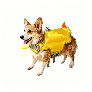 Gilet de sauvetage anti-étouffement pour chiens de petite et moyenne taille, Teddy, Bichon Frisé, <span class=keywords><strong>Corgi</strong></span>, gilet de sauvetage pour <span class=keywords><strong>chien</strong></span> en forme de canard - Product Image 6