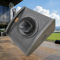 Haut-parleur coaxial LS3 de 12 pouces, 250W/400W, impédance 8 ohms, connectivité XLR/Speakon, boîtier en bois, sur pied, mono, garantie 3 ans