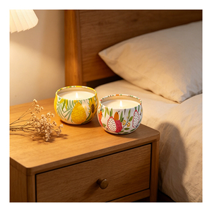 Kits de fabrication de bougies pour cadeaux de mariage, emballage élégant en métal, formule de soja parfumée, sélection de souvenirs de réception, édition de luxe - Product Image 6