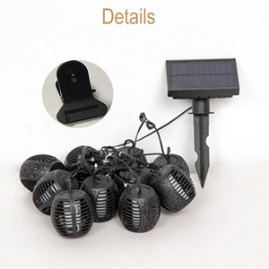 Đèn Pin Ngọn Lửa Nhấp Nháy Trang Trí Ngoài Trời Chạy Bằng Năng Lượng Mặt Trời Mới Đèn Dây Chống Nước Đèn Ngọn Lửa Năng Lượng Mặt Trời Cho Sân Vườn Sân Trong - Product Image 5