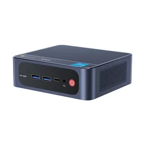 Beelink คอมพิวเตอร์ขนาดเล็ก SEi11 PRO NUC,คอมพิวเตอร์พีซี Intel Core I5 11320H 4 Cores Windows 11 WIFI กล่องเล็ก PC SO-DIMM DDR4 16G RAM 500GB SSD