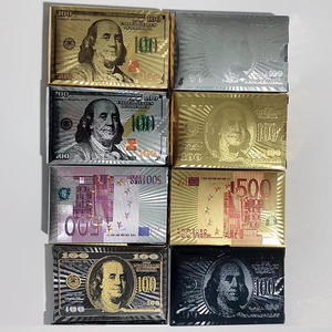 Cartes à jouer de poker imprimées avec logo en argent intelligent dernier modèle pour le marché européen Jogo De Baralho Pokerkarte Cartes jouer - Product Image 5