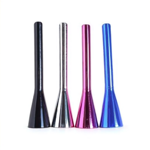 Antena Universal para Auto de 10cm, Opciones de Color Negro, Plateado, Rosa y Azul, para Montaje en Techo de Vehículo - Product Image 2