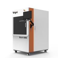 Impresora industrial 3D SLA SLA800 Punto láser variable para prototipos Operación automática Nueva producción de piezas grandes USB