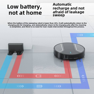 Robot Aspirador GV6, Robot Aspirador Inteligente con Navegación Giroscópica, 3500Pa, Robot de Limpieza Automática para Pelo de Mascotas y Pisos de Madera - Product Image 3