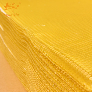 Dụng Cụ Nuôi Ong Cấp Thực Phẩm Cao Cấp 100% Sáp Ong Màu Vàng Tinh Khiết Tấm Nền Cho Khung Ong - Product Image 5