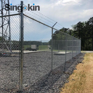 รั้วตาข่ายเหล็กชุบสังกะสีแบบตาข่ายเพชร - Product Image 5