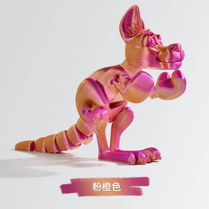 CHENXI 3D imprimé <span class=keywords><strong>boxe</strong></span> kangourou jouet articulations peuvent être déplacés modèle créatif <span class=keywords><strong>roman</strong></span> jouet bureau 3D imprimé ornements - Product Image 5