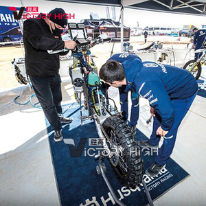 Tapis de sol en caoutchouc personnalisés avec logo pour <span class=keywords><strong>garage</strong></span>, intérieur ou extérieur, tapis de sol pour <span class=keywords><strong>moto</strong></span>, tapis de fond de fosse - Product Image 5