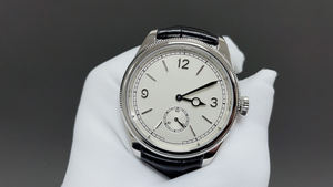 Reloj Ultrafino de Acero Inoxidable con Correa de Cuero Genuino - Reloj Mecánico Premium Simple, Elegante y Exquisito con Puntero para Uso Casual - Product Image 5