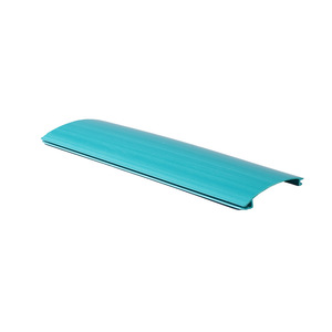 Jiateng Lighting <b>PVC</b> Blue Cover <b>Sheet</b> Single Layer <b>Plastic</b> Extrusion Profile Lamp Cover - Product Image 4