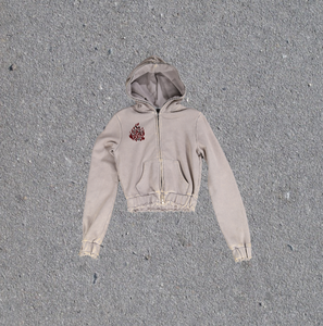 Sweat à capuche imprimé avec logo personnalisé dégradé solide ensemble de pantalons de survêtement de sport vintage costume de jogging étoile écologique brouillard automne décontracté tricoté - Product Image 4