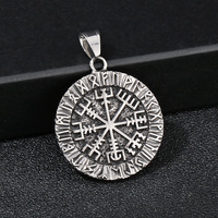 KALEN Punk Nordic Viking Pendentif en acier inoxydable Charms Pendentif pour homme