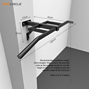 PBK1161 Home Gym barra di Pull-up <span class=keywords><strong>a</strong></span> parete con porta orizzontale per esercizi Fitness - Product Image 5