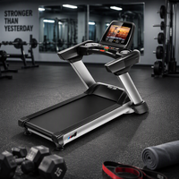 Tapis roulant électrique pour la salle de sport et la maison, ultra-silencieux, pliable, avec coussin d'air, inclinaison motorisée, équipement de fitness intelligent, perte de poids