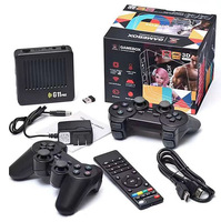 Console de jeu TV G11 Pro S905X3 avec puce 12 nm, 256 Go, prend en charge plus de 60 émulateurs, manette à double joystick sans fil 2,4 GHz, extension TF 128 Go