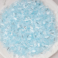 500g 3*7 Diamantes de imitación acrílicos con parte trasera plana tipo carámbano, Suministros para manualidades DIY y joyería geométrica