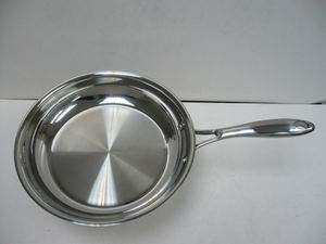 กระทะสแตนเลสเปิดสุดหรูคลาสสิกพร้อมดีไซน์เหนือกาลเวลาสำหรับการใช้งานทั่วไป - Product Image 2