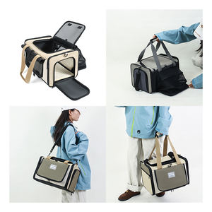 Evcil Hayvan Taşıma Çantası Ağır Hizmet Tipi Yüksek Kaliteli Dayanıklı Genişletilebilir Havayolu Onaylı Kedi Çantası Evcil Hayvan Kafesleri Seyahat İçin Taşıyıcı - Product Image 2