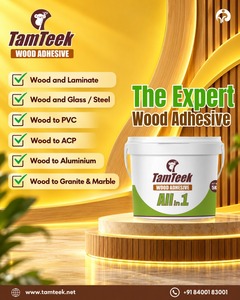 Tamteek All-in-1 High Performance 100% Purity Wood Adhesive <b>Strong</b> Bond Waterproof Fast Dry Multipurpose Furniture <b>Glue</b> - Product Image 5