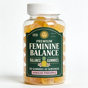 Gummies OEM/ODM Équilibre Féminin pour Femmes : Supplément de Magnésium et Canneberge pour l'Humeur et les Crampes Menstruelles (Adultes) - Product Image 3