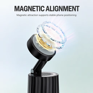 Gadget électronique avec logo personnalisé, haut-parleur Bluetooth 5W, chargeur magnétique 15W, support de téléphone pliable, cadeau technologique - Product Image 3