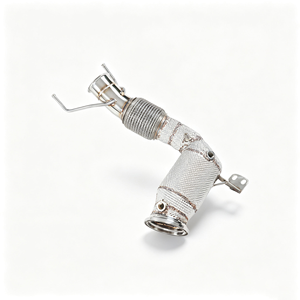 ท่อดาวน์ไปป์สำหรับ MINI COOPER S F56 B48 2.0T 304 SS ระบบไอเสียแบบไหลสูง ติดตั้งง่าย อะไหล่สำหรับรถแข่ง มาตรฐานยูโร 5 200 เซลล์ - Product Image 2