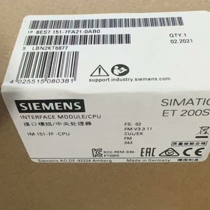 6ES7151-7FA21-0AB0 ET 200S IM151-7 F-CPU PLC ชุดควบคุม PLC รุ่น ET 200S IM151-7 F-CPU - Product Image 2