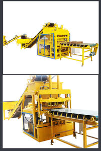 เครื่องทำอิฐบล็อกคอนกรีตสีแดงด้วยระบบไฮดรอลิกอัตโนมัติเต็มรูปแบบ ปี 2026 - Product Image 5