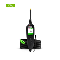 TopDiag P100 araba güç probu ile devre Test aleti otomotiv elektrik sistemi Test cihazı & 0-65V gerilim testi motor analizörü tipi