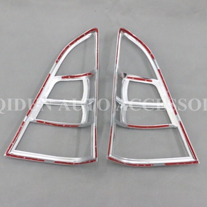 Professional Chromed Accessories High Quality Tail Lamp <b>Light</b> Cover ABS Tail Rear Cover for toyota Innova 2012-2015 - Product Image 6