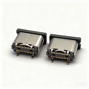 TYPE-C <span class=keywords><strong>USB</strong></span>メスコネクタC型コネクタプラグPCB 6ピン24ピンSMT <span class=keywords><strong>USB</strong></span>-CタイプCコネクタ16p <span class=keywords><strong>USB</strong></span> Cメス<span class=keywords><strong>USB</strong></span>コネクタ - Product Image 1